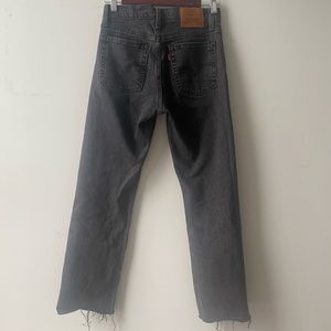 Levi Wedgie Straight Jean (Size 25)
